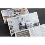 diseño gráfico creación folleto